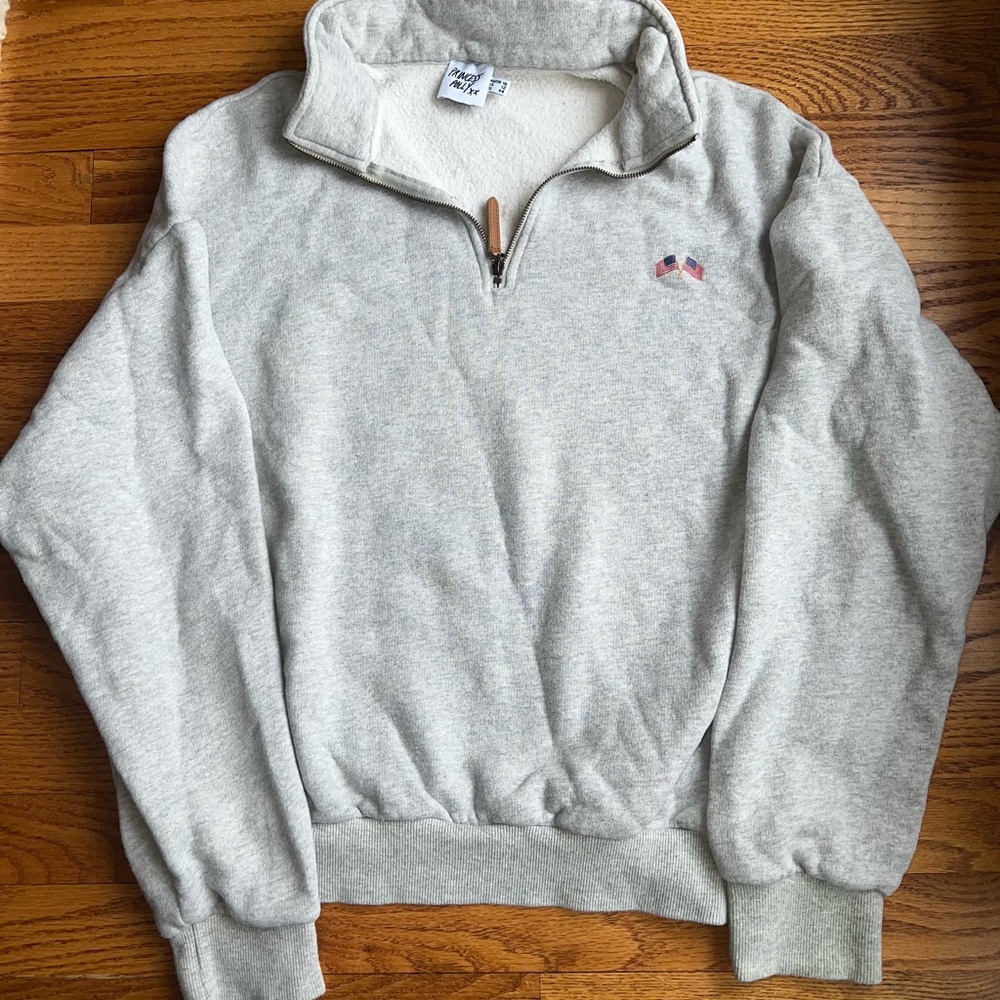 Princess Polly American Flag Quarter-Zip